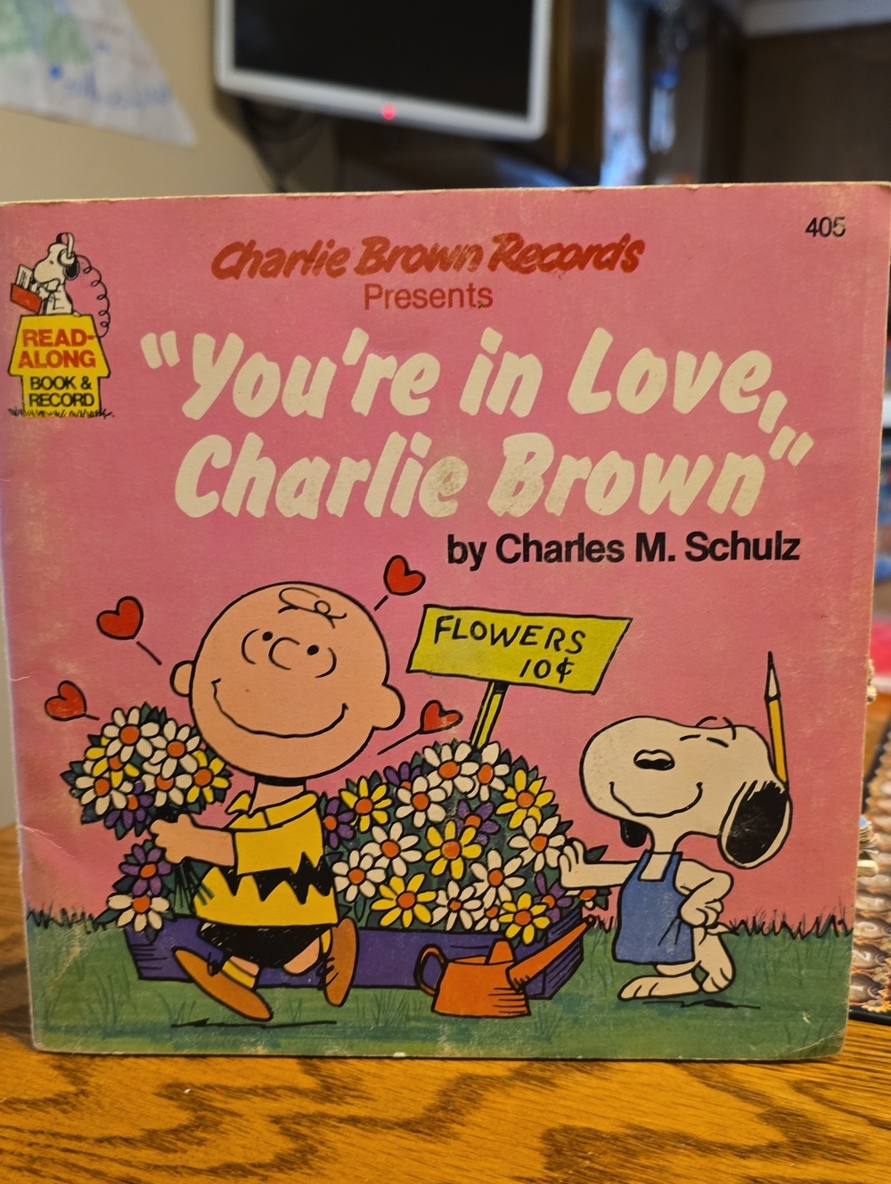 Charlie Brown 'You're in Love' Record And Book